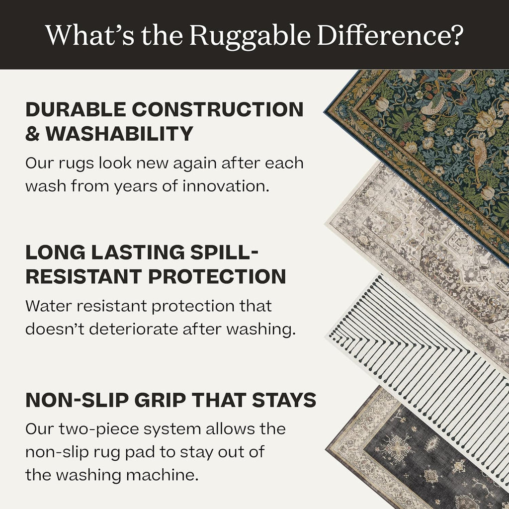 Washable Rug - Hazel 4'x6' X4527