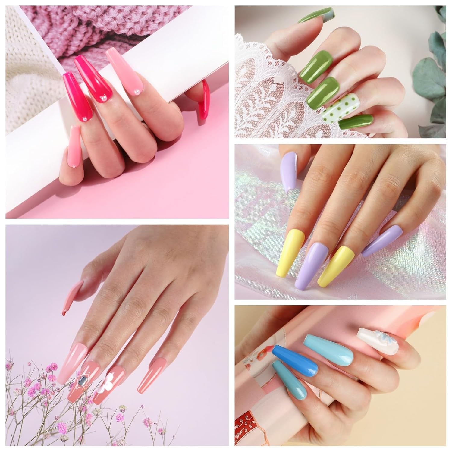 15 Pcs Gel Nail Polish Kit with U V Light and Drill O828