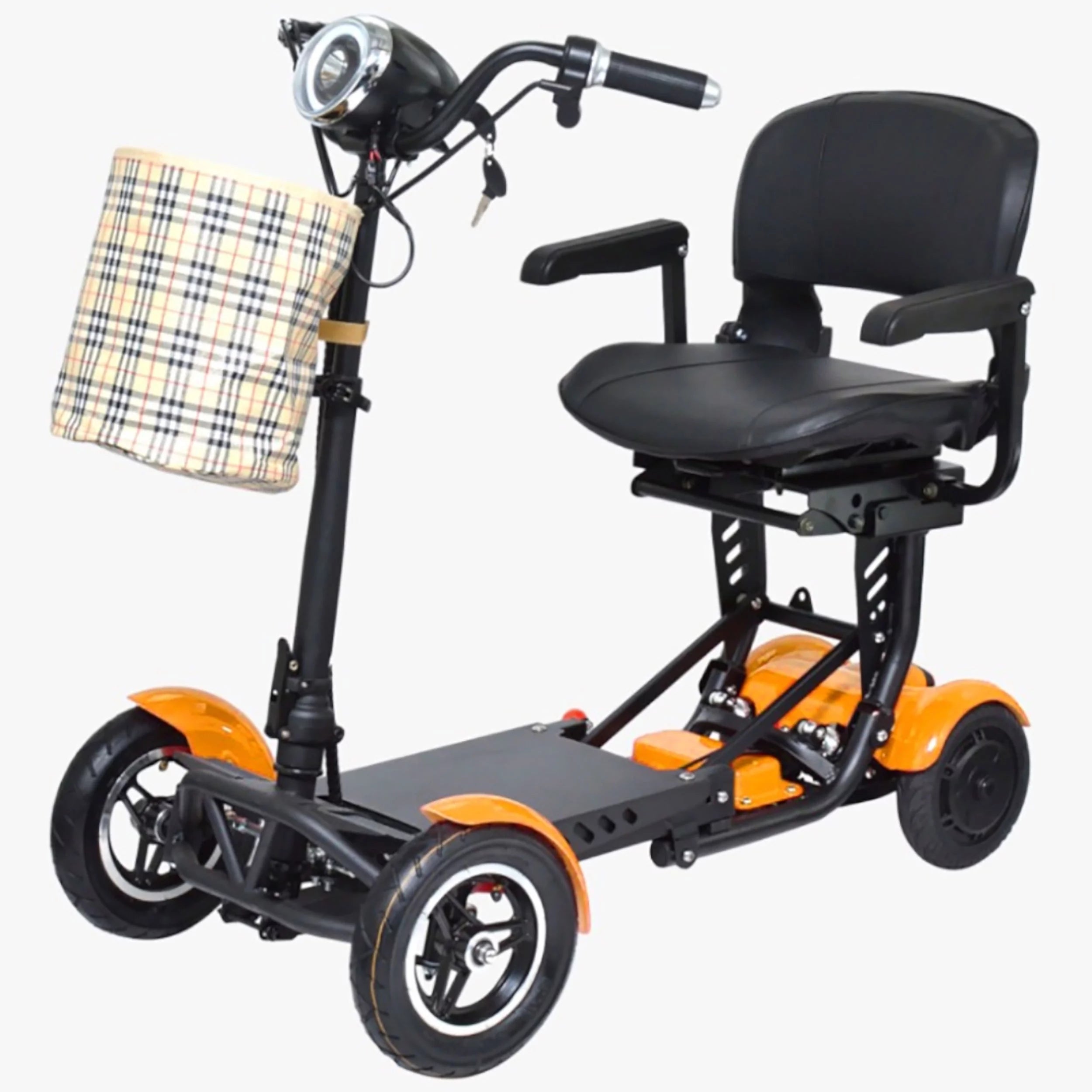 Compact Electric Scooter with Adjustable Seat and Padded Armrests T849