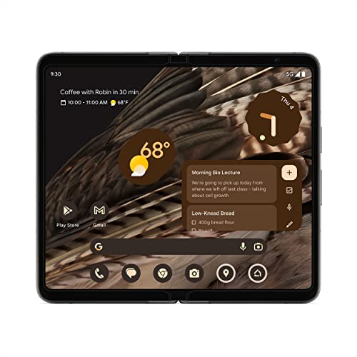 Obsidian 256 GB Foldable 5G Smartphone with Telephoto and Ultrawide Lens W907