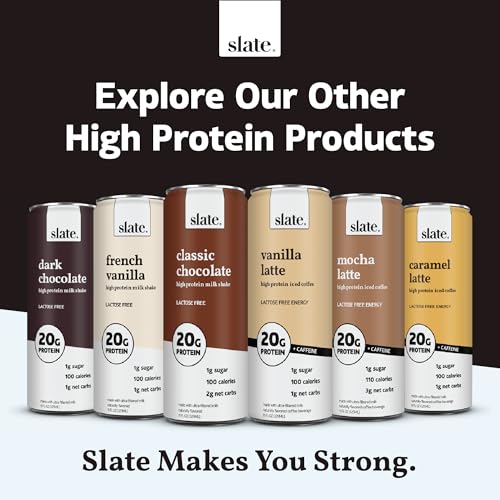 Vanilla Cream High Protein Nutrition Shake, 32g Protein, 1g Sugar, 150 Calories, 1g Net Carbs, Lactose Free, No Added Sugar, 11 fl oz, 12 Cans G5750