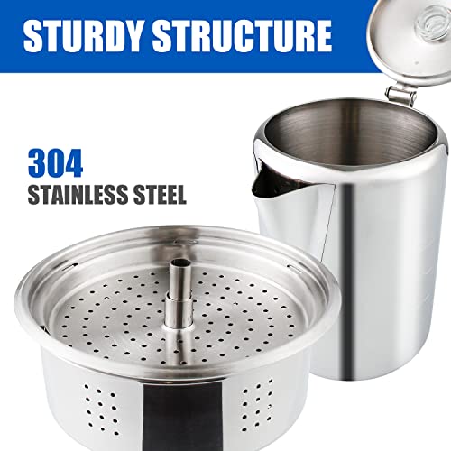 9 Cup Stainless Steel Coffee Percolator H69181