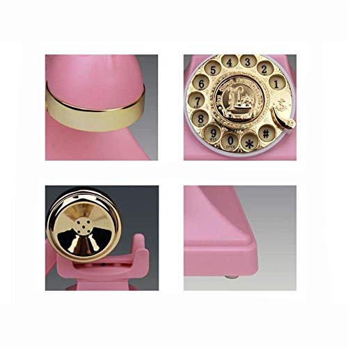 Retro Rotary Dial Desk Telephone Y768