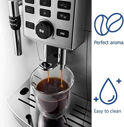 Silver Digital Super Automatic Machine with Lattecrema System T668