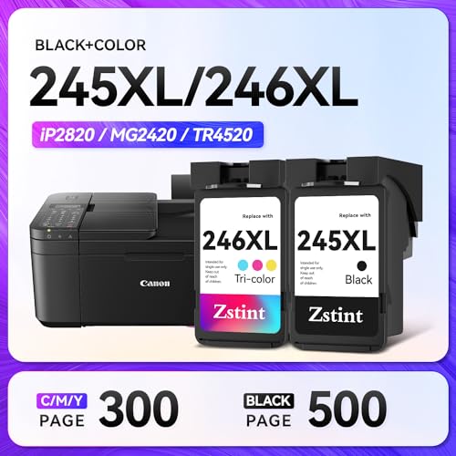 245XL 246XL Ink Cartridge Combo Pack Replacement for Canon Printer I5163