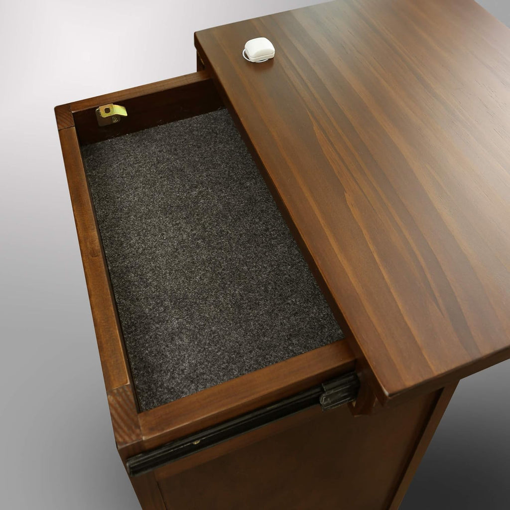 Mocha Nightstand L66325