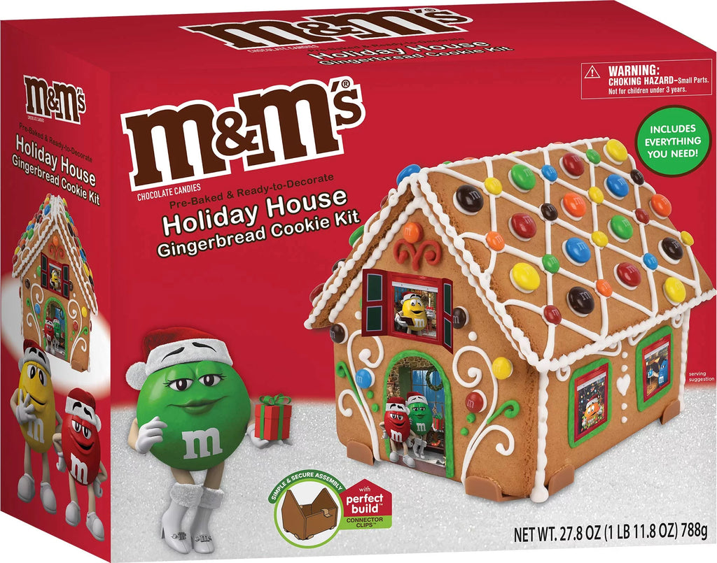 27.8 oz Pre-Baked Gingerbread Cookie Kit F983