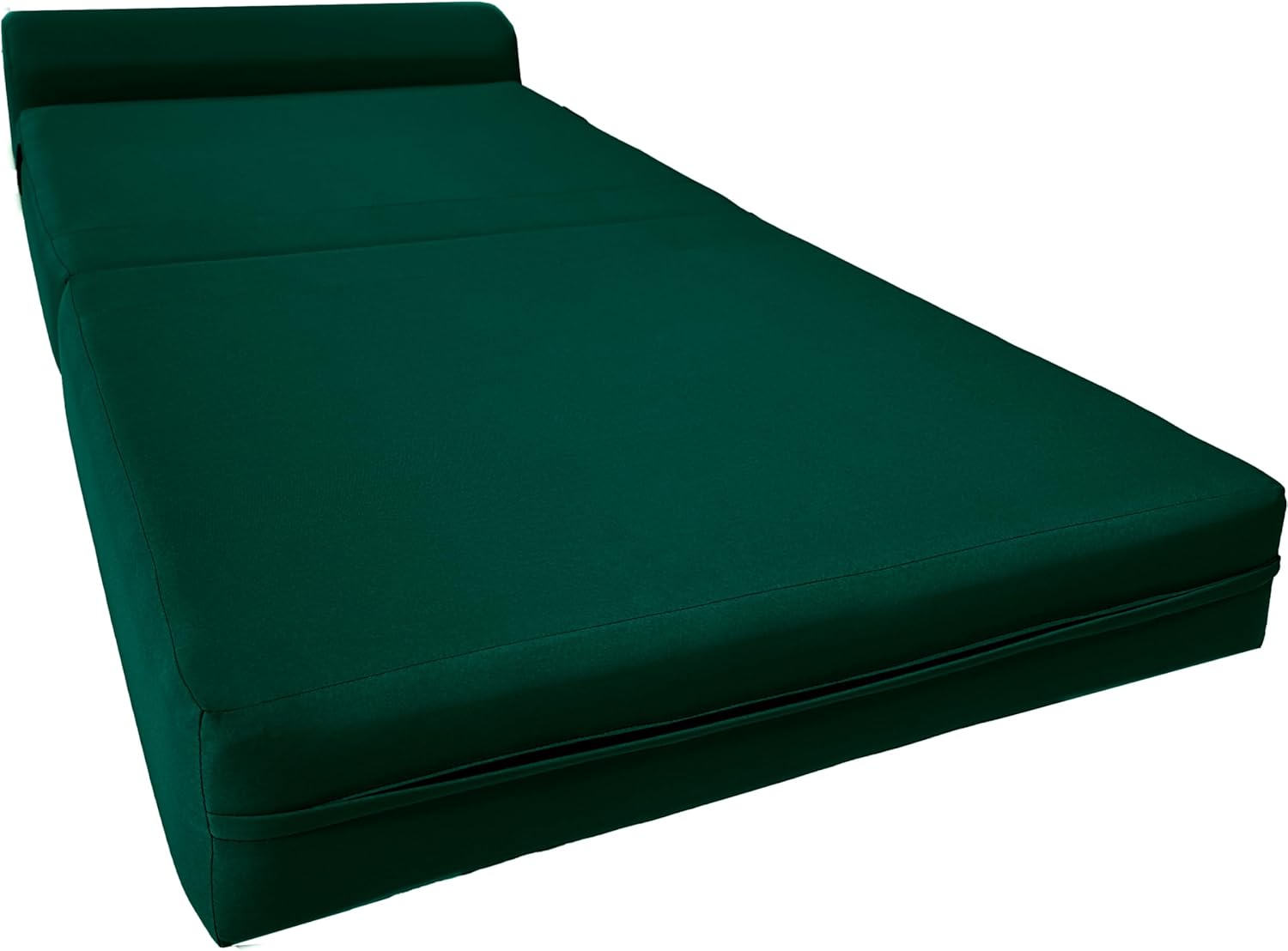 Hunter Green Folding Foam Sleeper Chair Sofa Bed, 70 x 36 x 6 in H576322