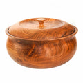 Teak Wood Salad Serving Bowl with Lid R83342