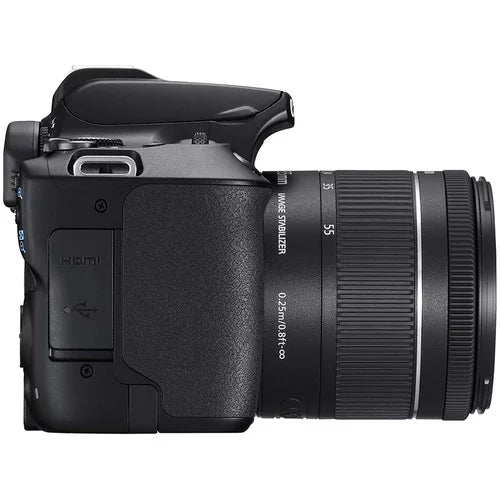 Black DSLR Camera with 18-55mm Lens H272637