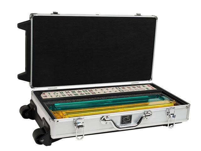 Ivory Tiles Wheeled Aluminum Case Z8718