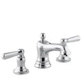 Widespread Double Handle Bathroom Faucet with Drain Assembly P5067