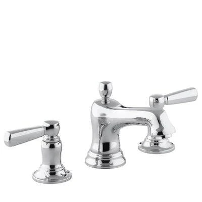 Widespread Double Handle Bathroom Faucet with Drain Assembly P5067