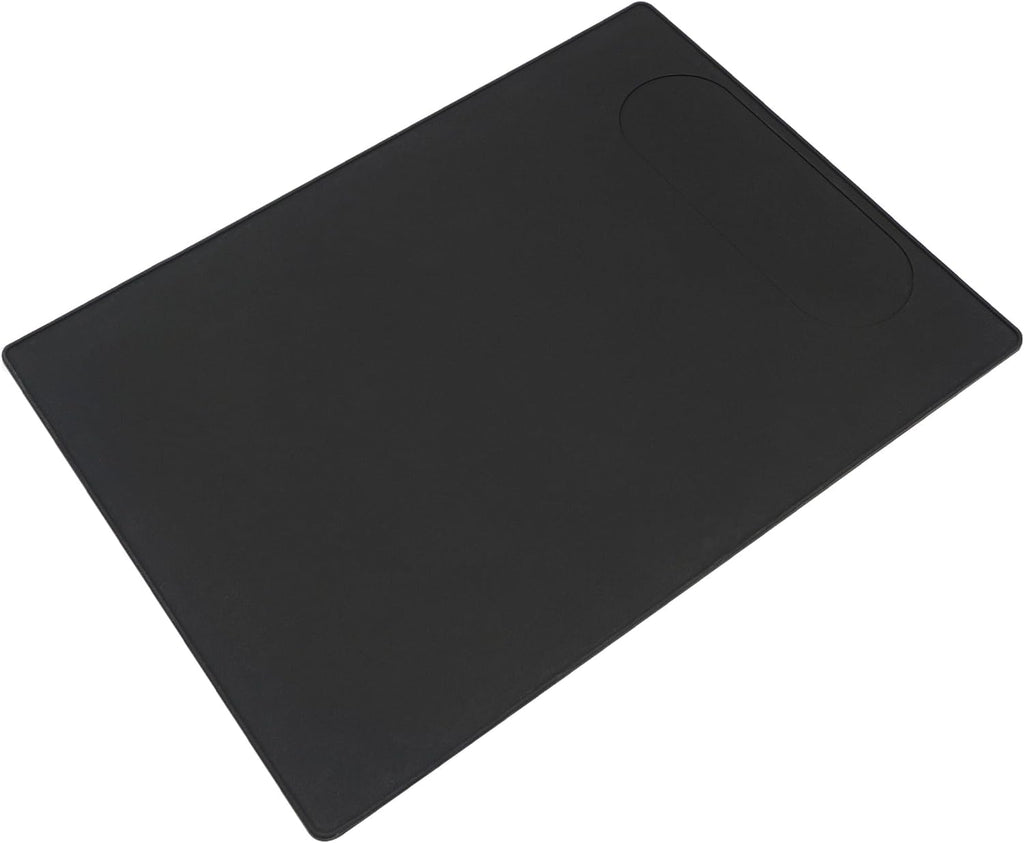 Black Silicone Rubber Mat, 18.9” x 13.8” Y244
