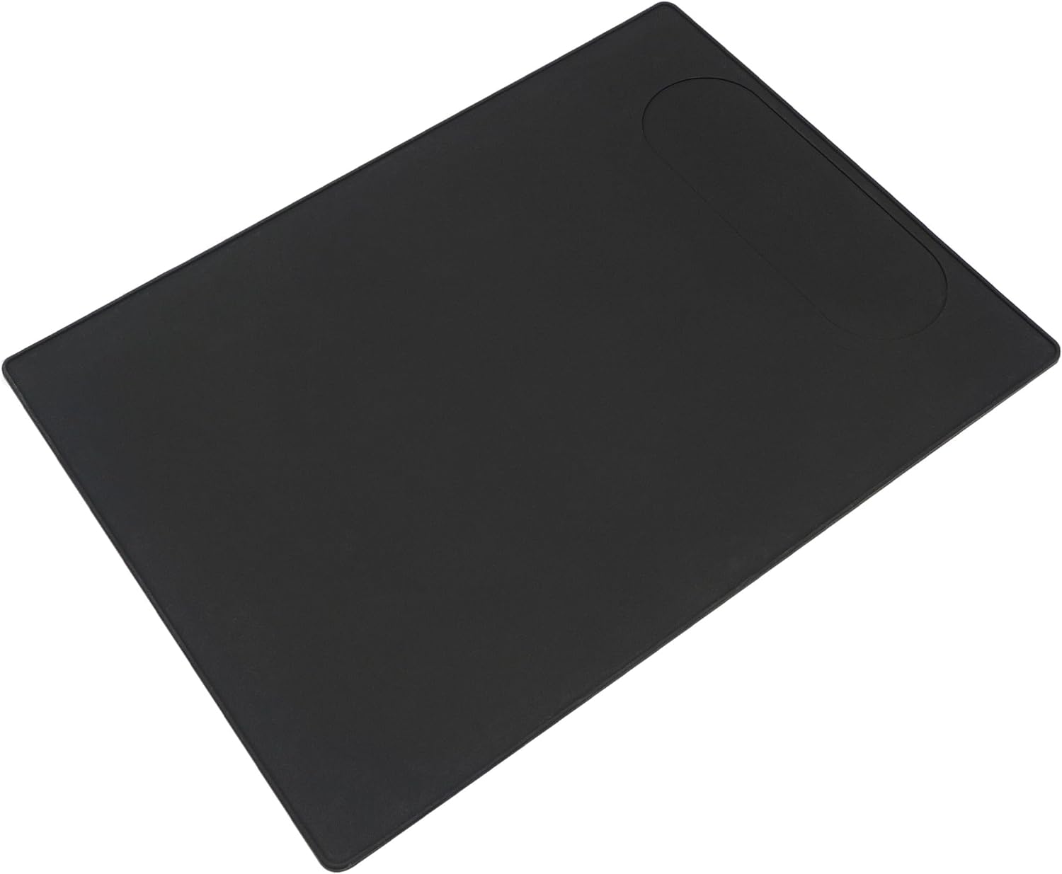 Black Silicone Rubber Mat, 18.9” x 13.8” Y244