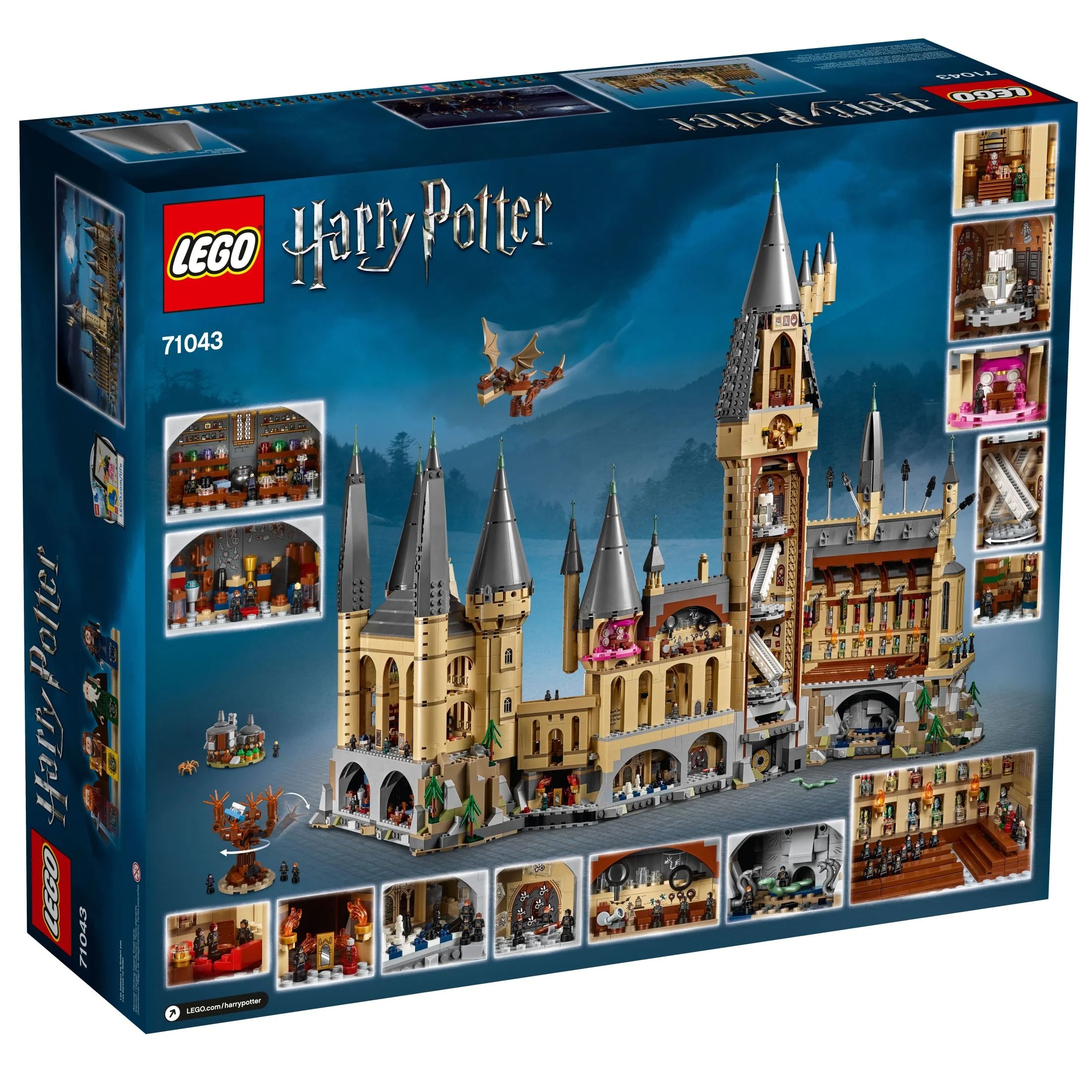 LEGO Harry Potter Hogwarts Castle Building Set with Minifigures R24391