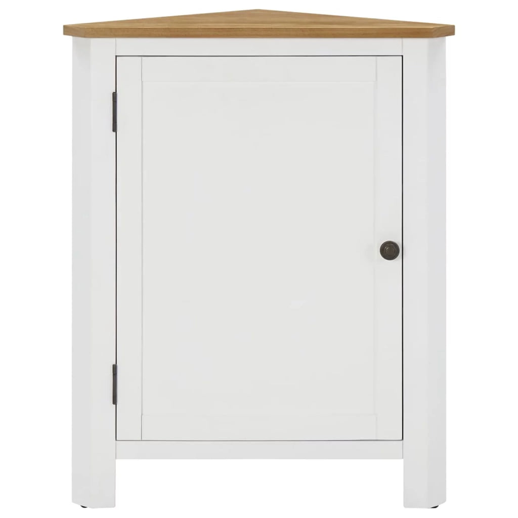 Solid Oak Wood Corner Cabinet 23.2"x17.7"x31.5" U118