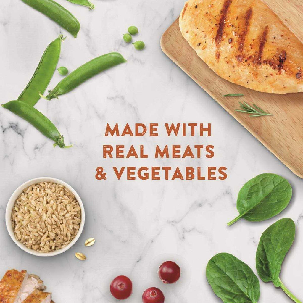 Chicken Turkey & Brown Rice Recipe Small Bites Dry Dog Food D47147