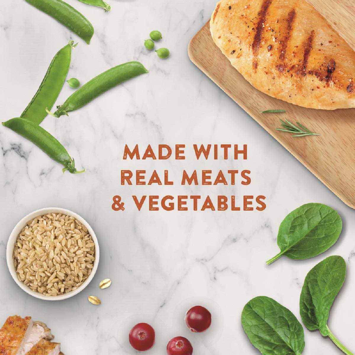 Chicken Turkey & Brown Rice Recipe Small Bites Dry Dog Food D47147