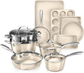 15 Piece Non Stick Ceramic Cookware Set K4434