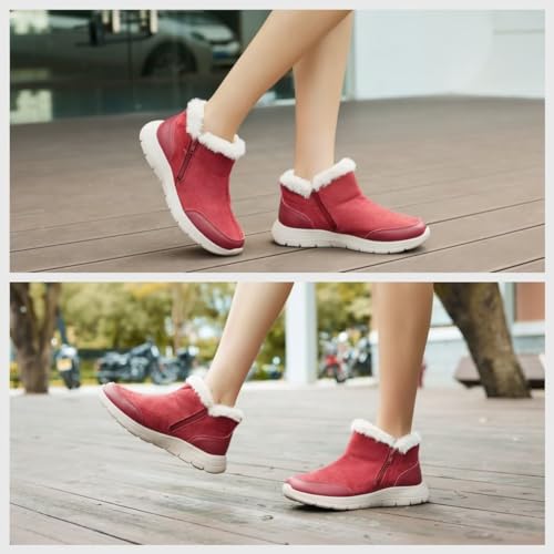 Women's Winter Ankle Fur Lined Boots L990500
