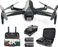 4K UHD Camera Drone with 60 Minutes Flight Time, Brushless Motor, GPS Return Home, Extra Battery R5394