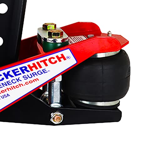 Gooseneck Air Hitch & Coupler, 4" RND AnglePin 2-5/16" Ball Coupler I764520