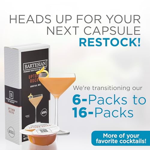 6 Packs Cocktail Machine and Flavor Capsules B825022
