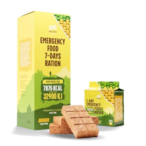 7-days Chocolate Biscuit Bars MRE Survival Kit J83116