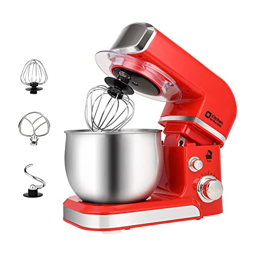 3.2Qt 6 Speeds Blue Electric Food Mixer Q427218