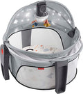 Portable Baby Bassinet with Lights Music & Canopy F279705