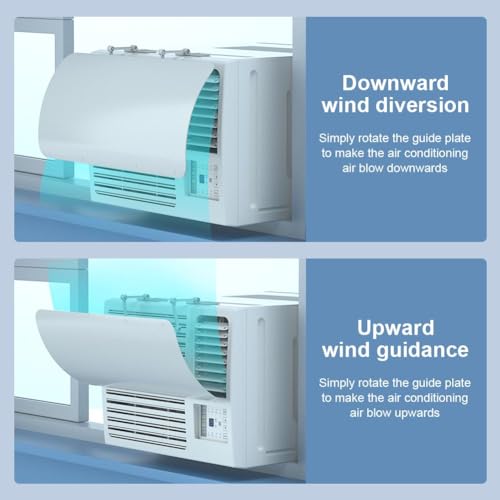Universal Adjustable Window Air Conditioner Vent Deflector U349