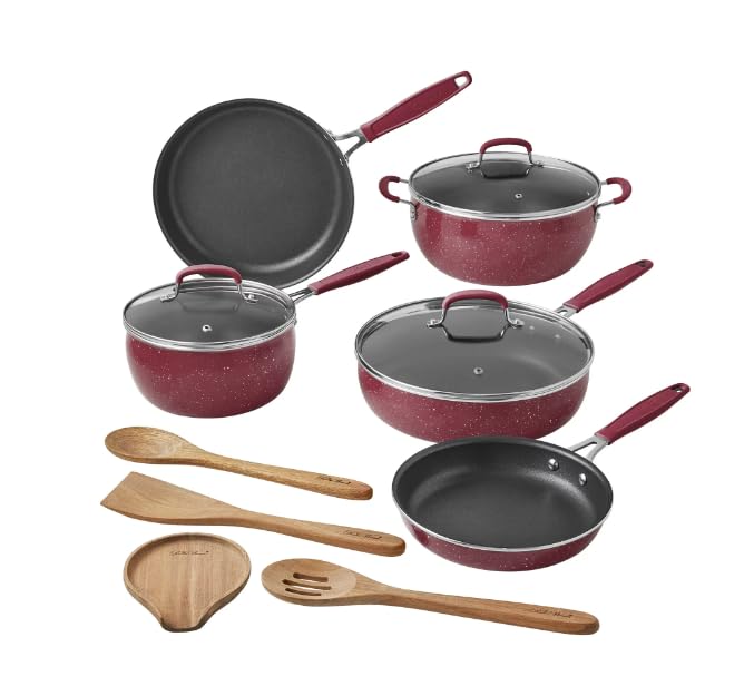 12-Piece Aluminum Cookware Set L569