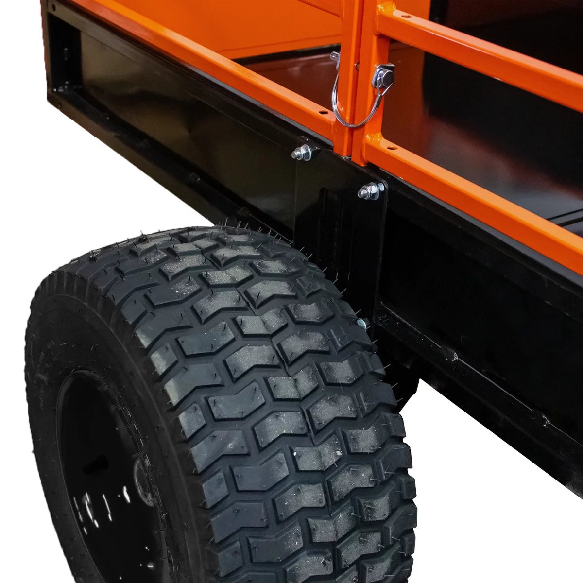1500lb Capacity Tilt Bed Utility Cart Cargo Trailer Q273
