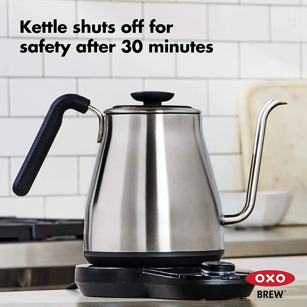 Stainless Steel 1L Adjustable Temperature Electric Gooseneck Kettle W946