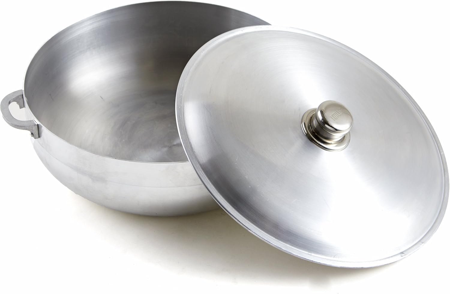 Silver 7.5-Quart Caldero with Lid S1343