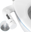 Ultra-Slim Bidet Attachment, Dual Nozzles, Adjustable Water Pressure, Non-Electric, Auto Self Cleaning V8920