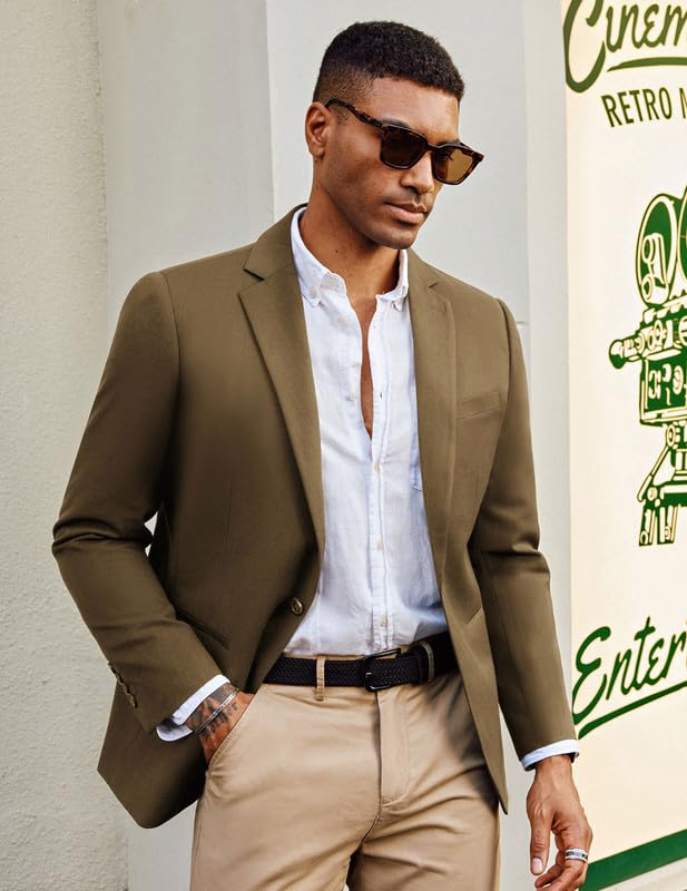 Mens Wool Blend Blazer Sport Coat A43079