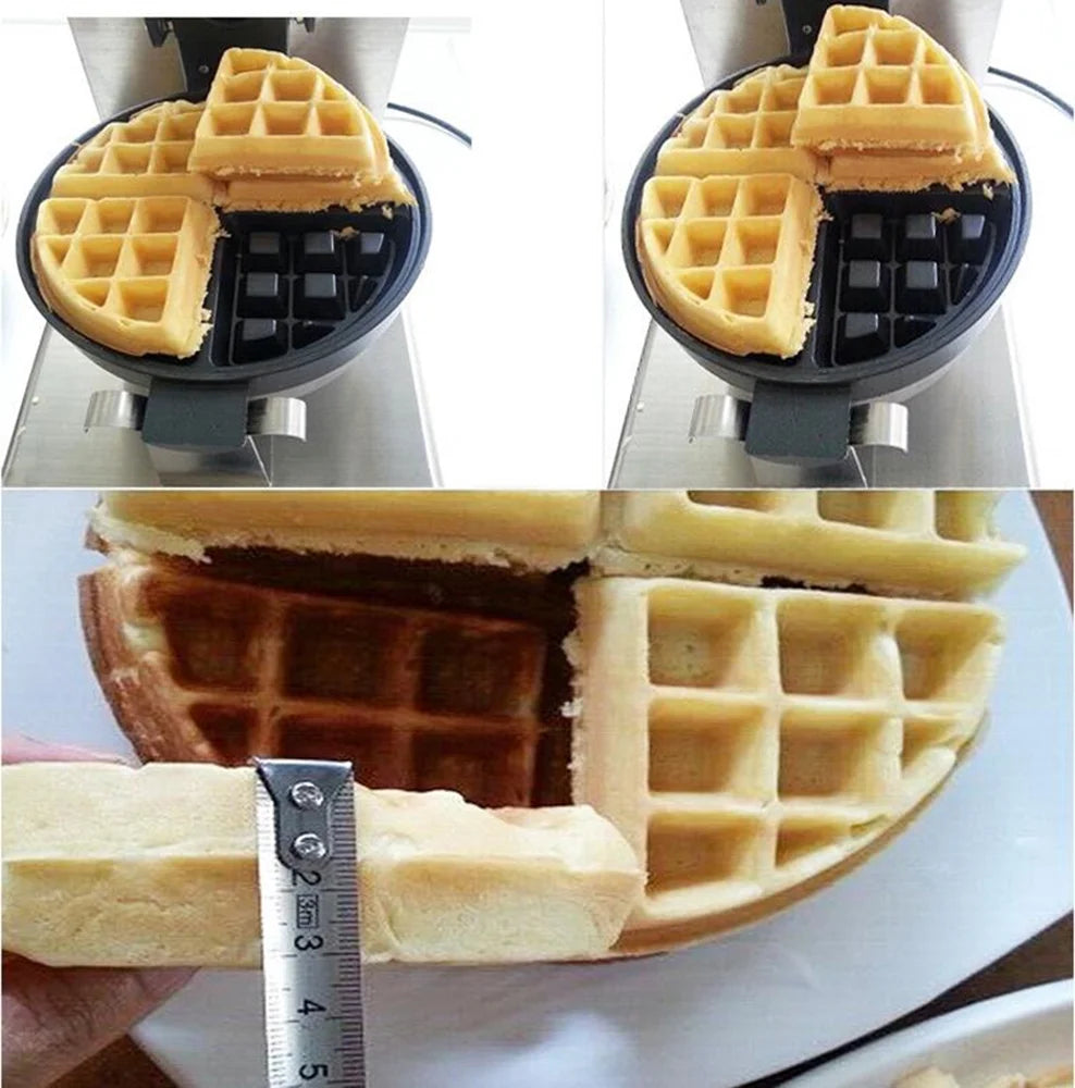 Single Station Rotary Nonstick Waffle Maker I82968