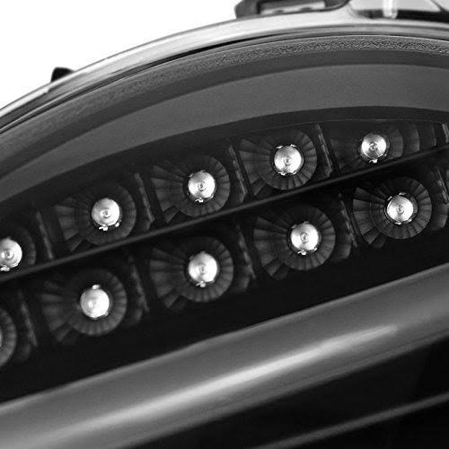 Black LED Projector Headlights G228