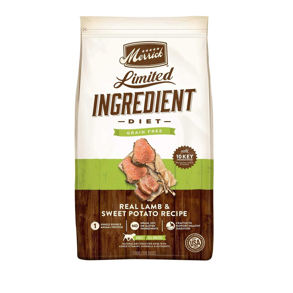 Limited Ingredient Diet Grain Free Real Lamb Sweet Potato Dry Dog Food Q976184