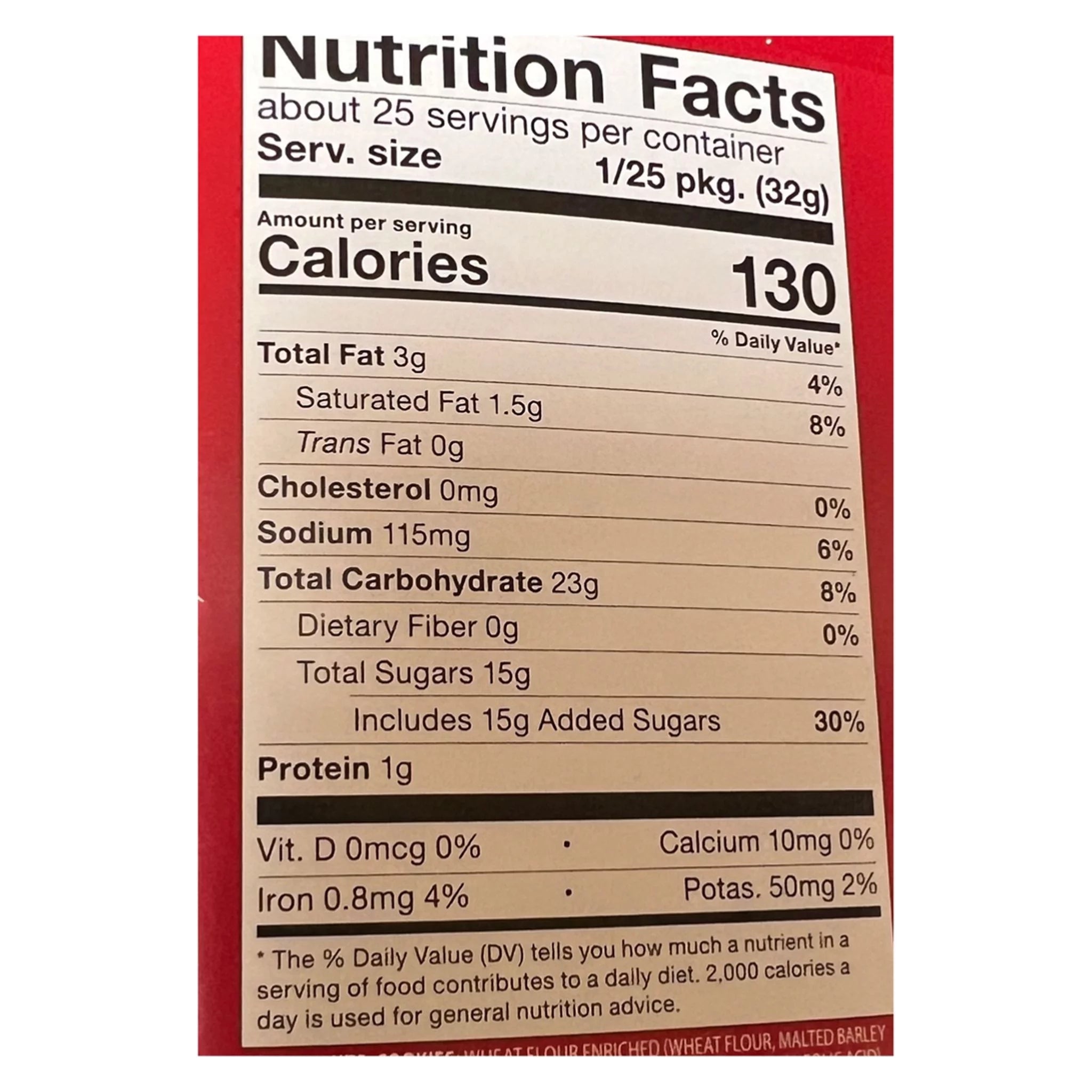 27.8 oz Pre-Baked Gingerbread Cookie Kit F983