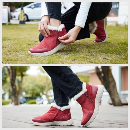 Women's Winter Ankle Fur Lined Boots L990500