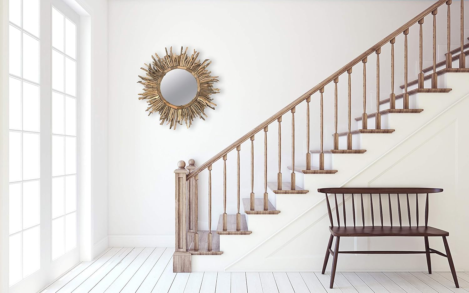 Driftwood Sunburst Mirror O167243