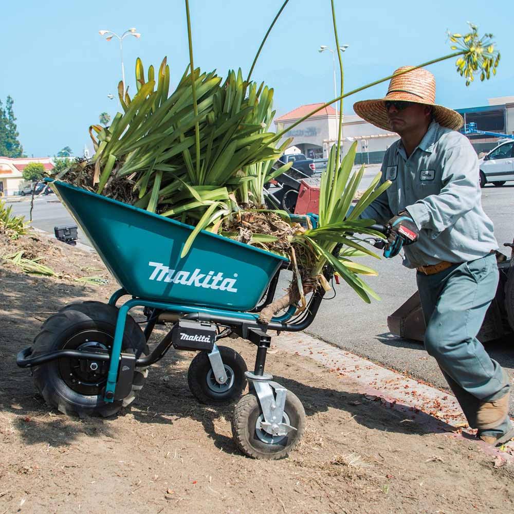 18V X2 LXT Brushless Cordless Power-Assisted Wheelbarrow G273136