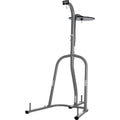 Dual Station Bag Stand Grey Q371