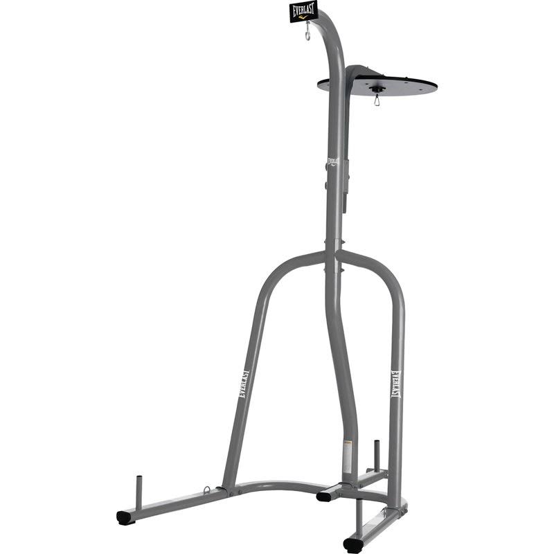 Dual Station Bag Stand Grey Q371