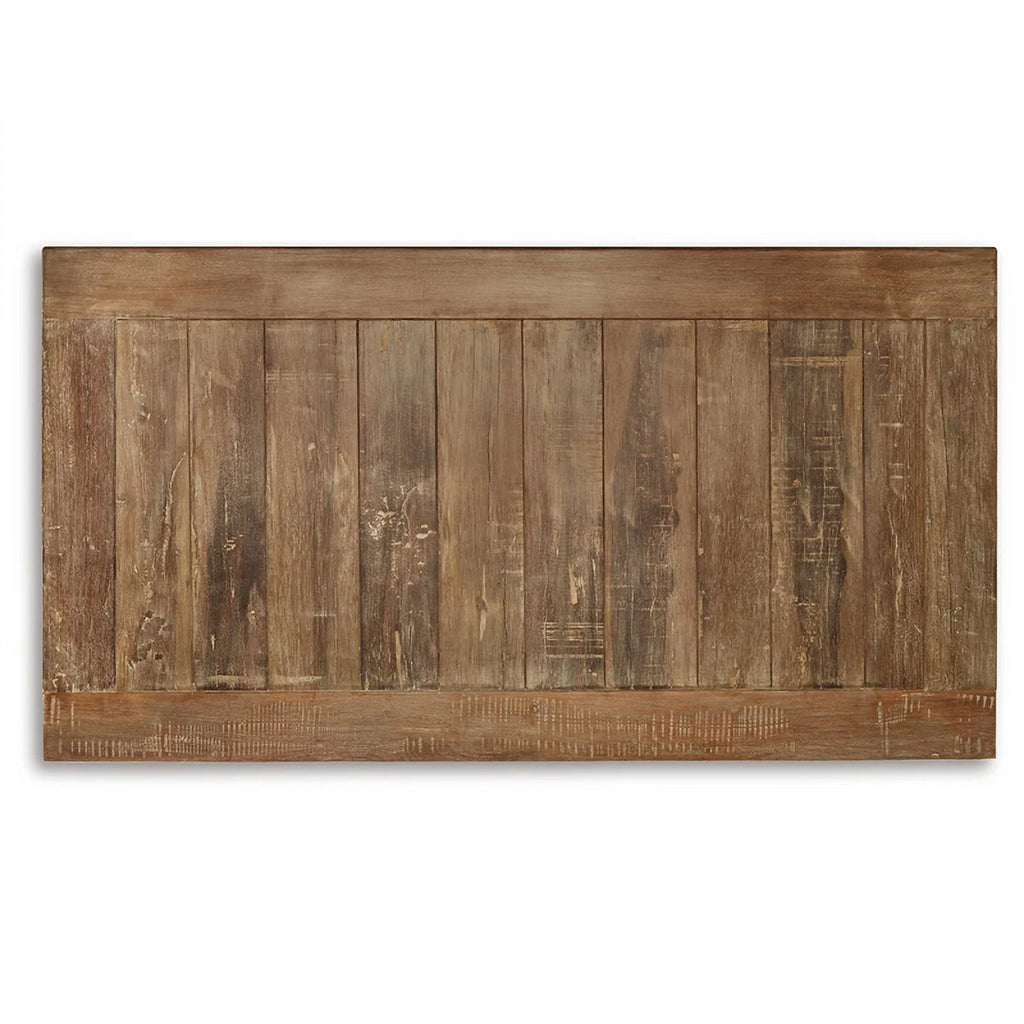 Dark Brown Wood Coffee Table with Storage R681810