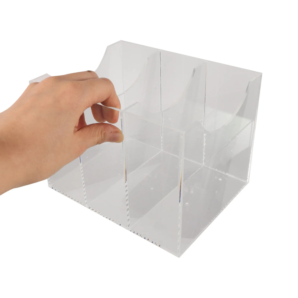 Transparent Belt Storage Box Drawer Turntable Rack K587253
