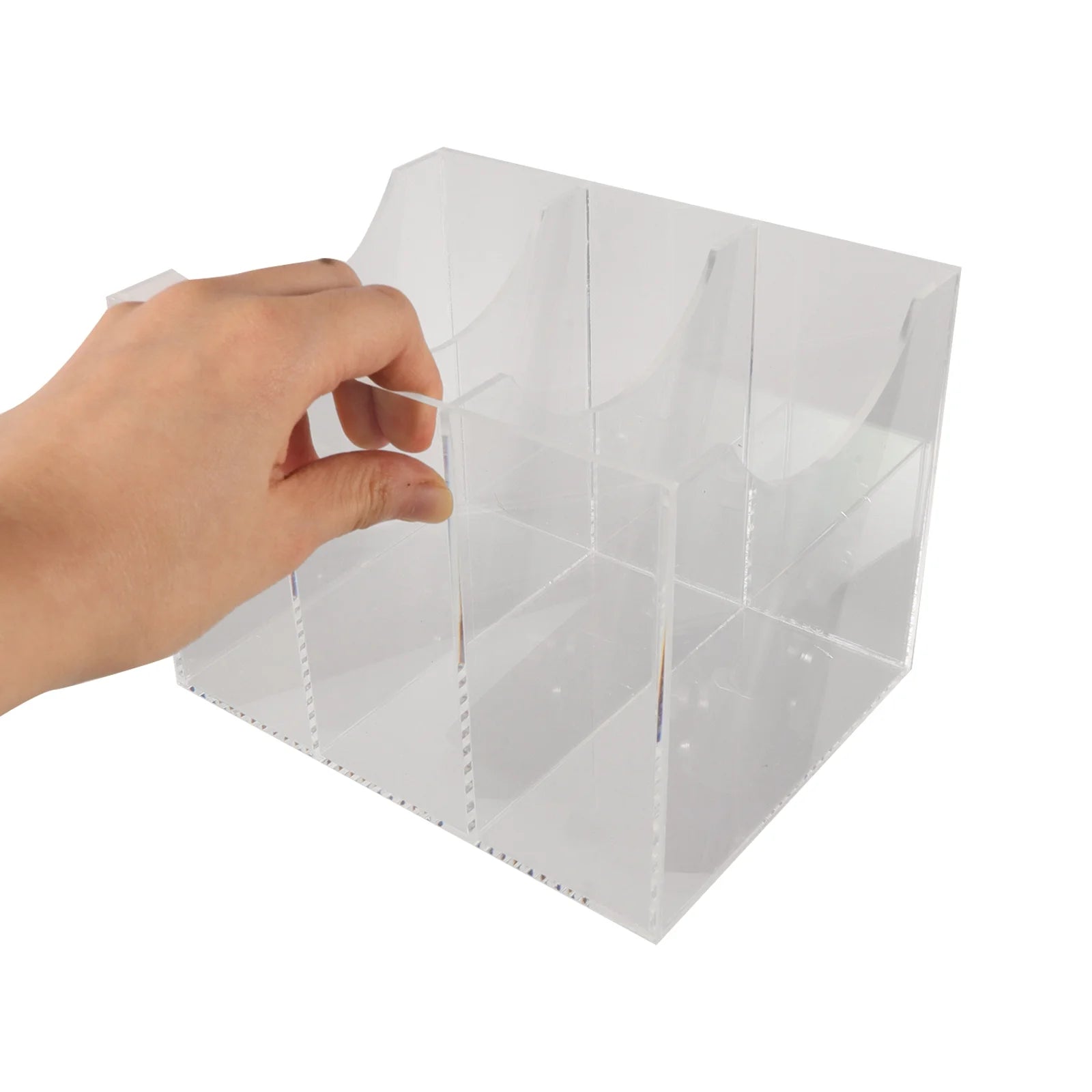 Transparent Belt Storage Box Drawer Turntable Rack K587253